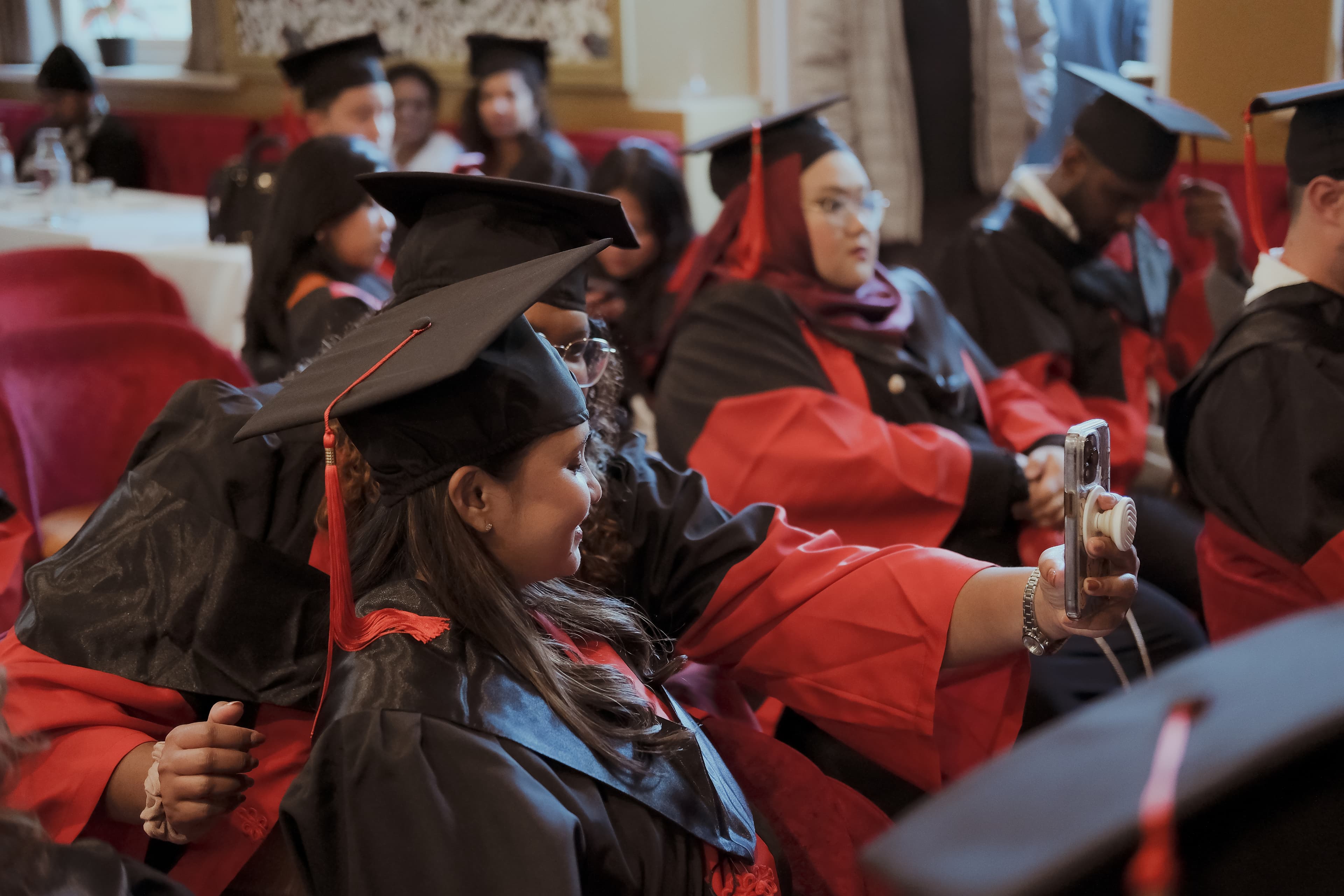Graduating students at Australian Sovereign College