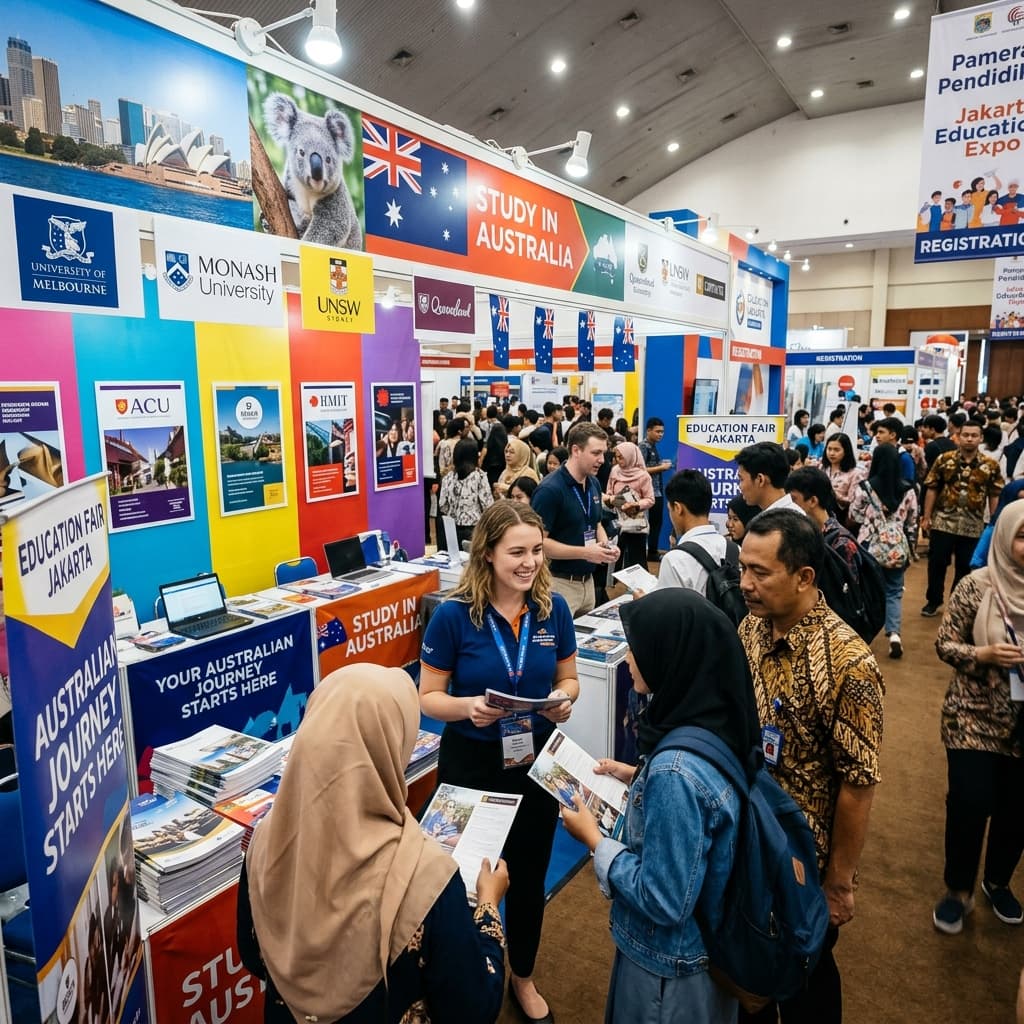 Meet AuSC in Indonesia: Education expo tour across four cities